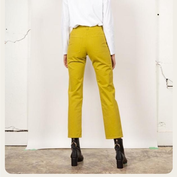 PALOMA WOOL TARENTO PANTS in π« GREEN β¨π NEVER WORN πΏβ¨ US Size 10 - Picture 2 of 7